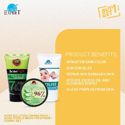 Picture of ACNE Solution Combo Pack / Acne-Pimple-Bron Treatment Combo Set
