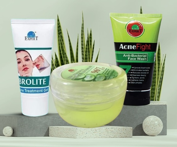 Picture of ACNE Solution Combo Pack / Acne-Pimple-Bron Treatment Combo Set