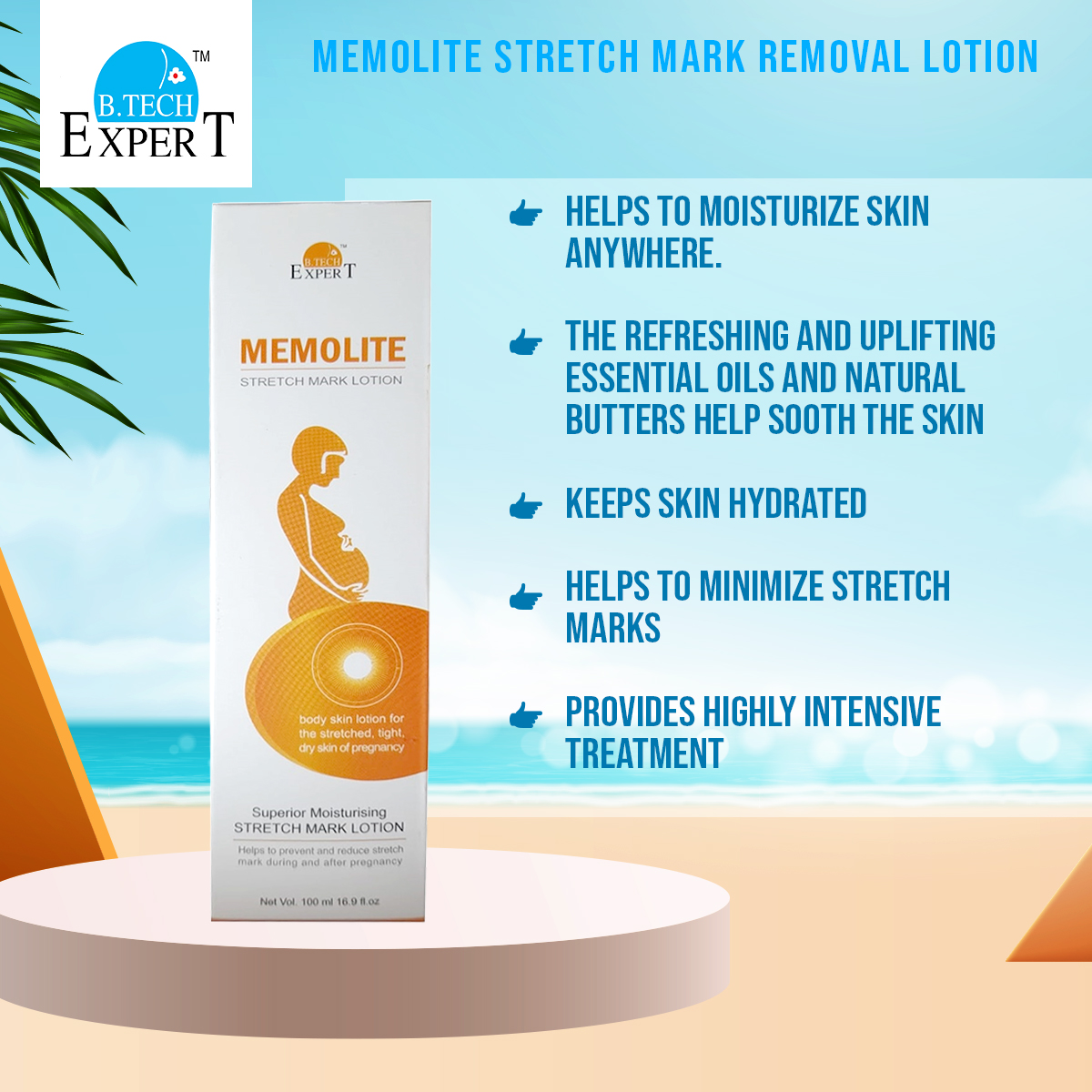 Picture of Memolite Stretch Mark Removal Lotion - 100ml