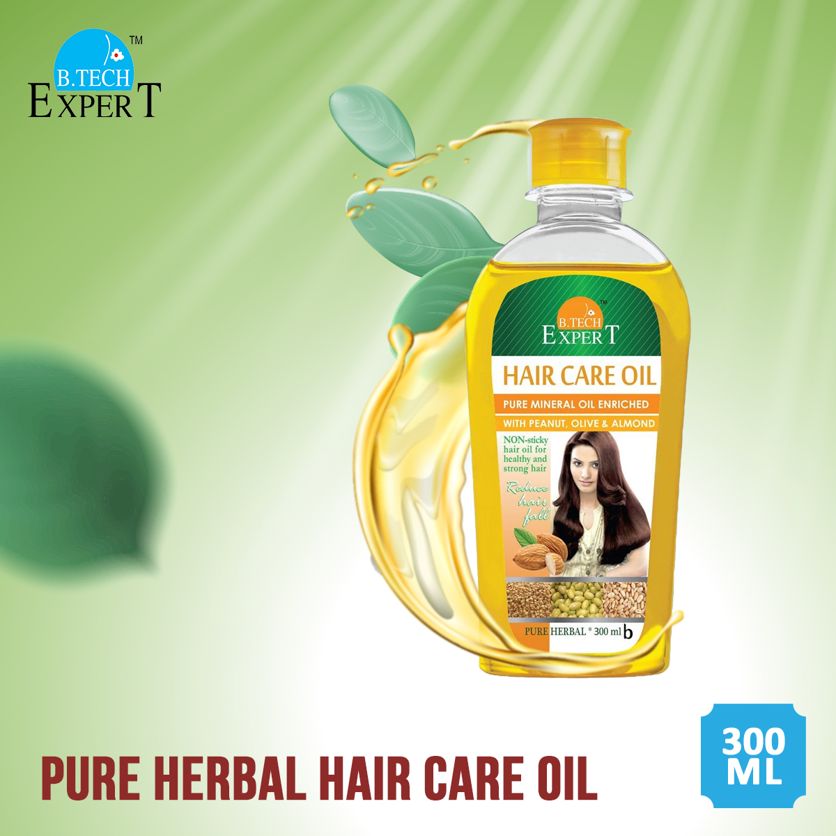 Picture of Pure Herbal Hair Care Oil 300ml