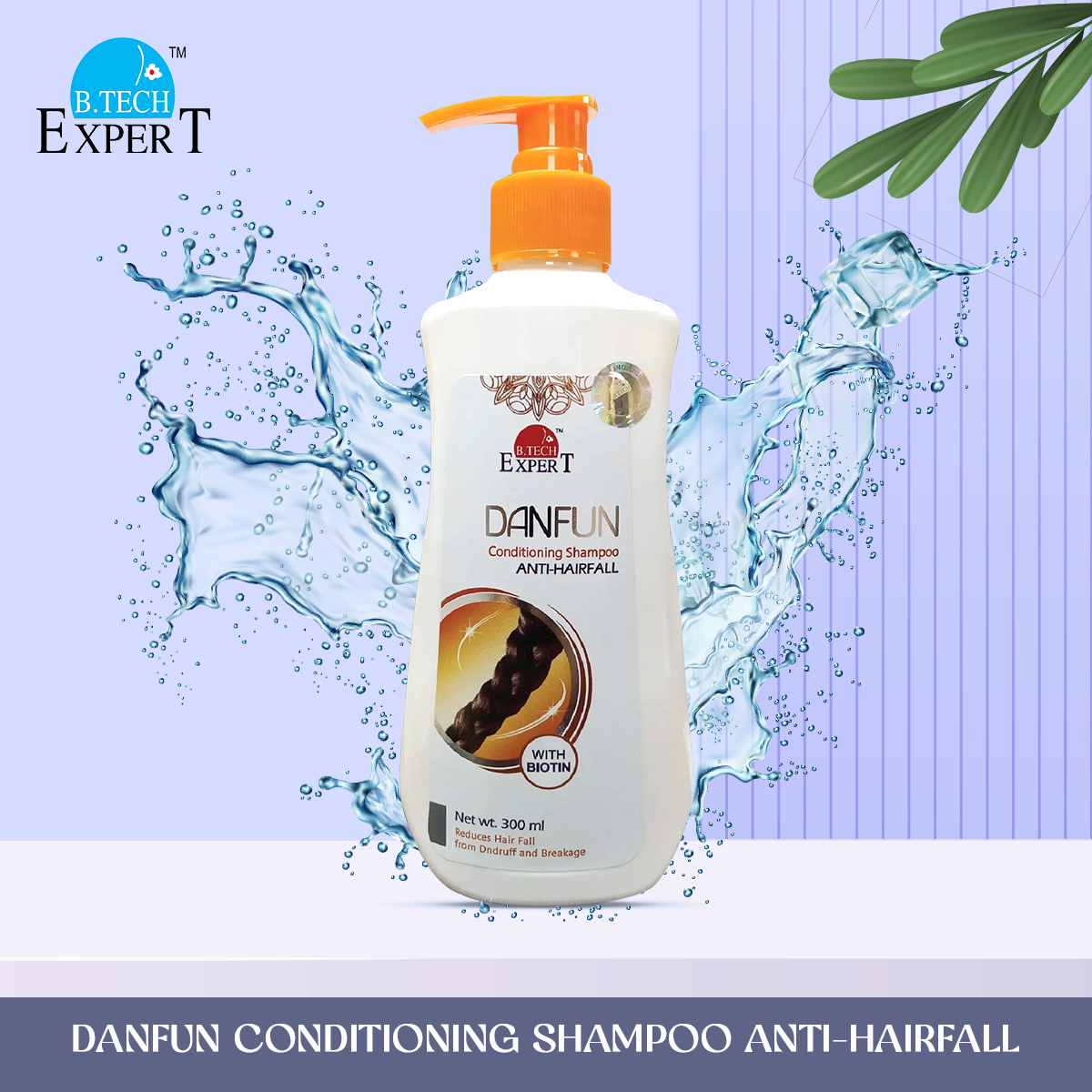 Picture of DANFUN Conditioning Shampoo ANTI-HAIRFALL 300ml