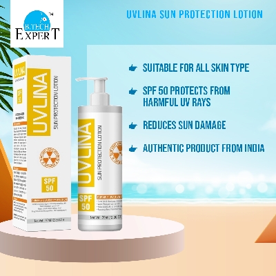 Picture of UVLINA Sun Protection Lotion 70ml (India) UVLINA  Sunscreen