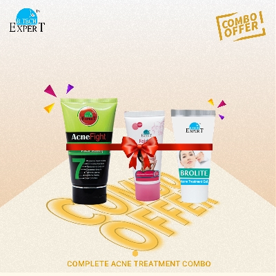 Picture of Complete Acne Treatment Combo : Acne, Pimple, and Dark Spot Solutions