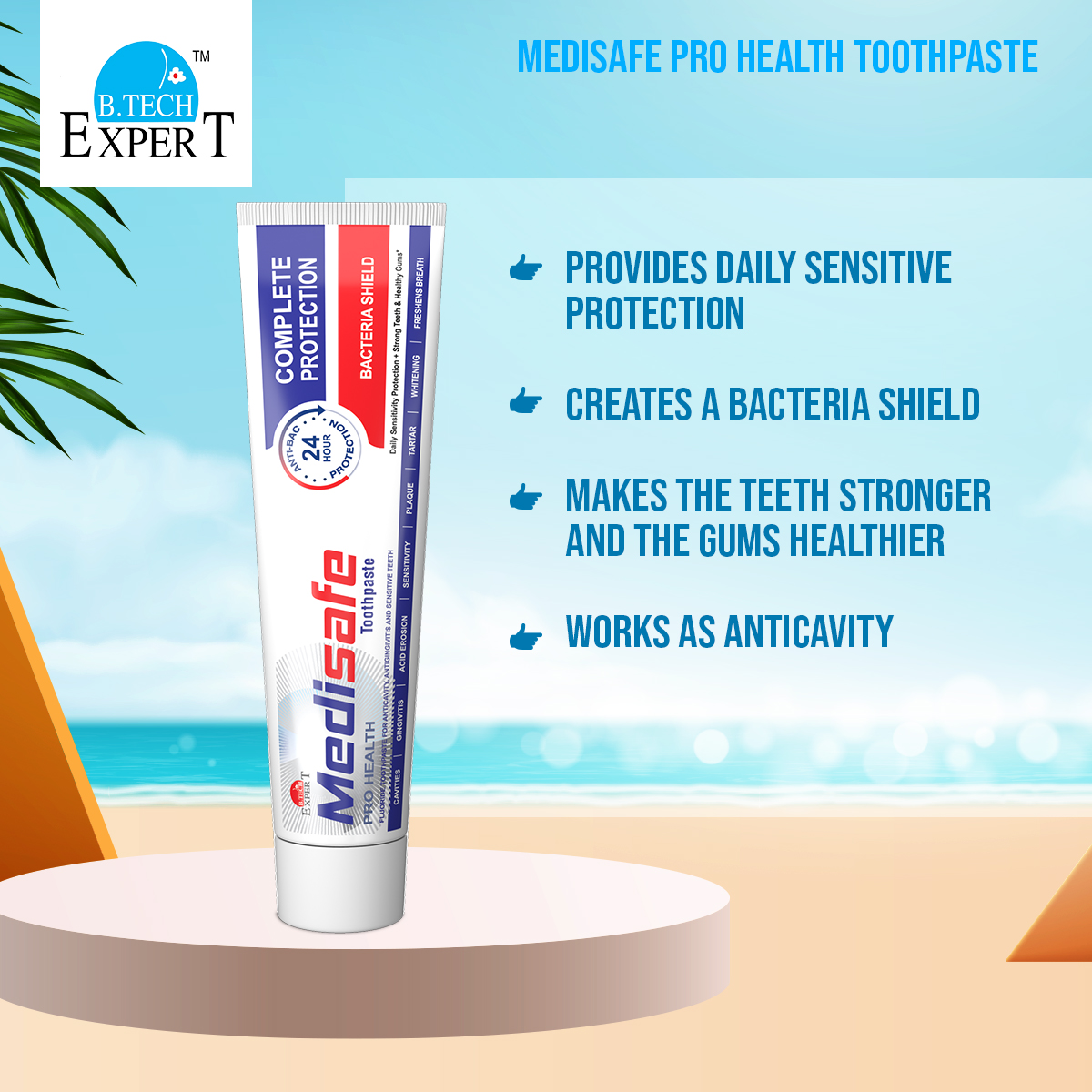 Picture of Medisafe Pro Health Toothpaste 90gm