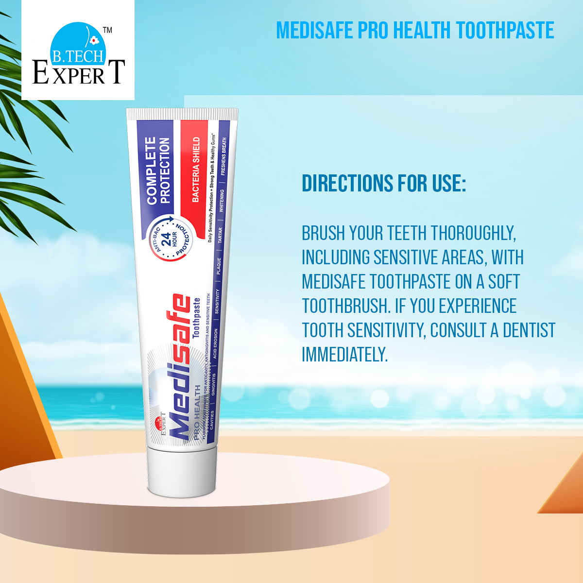 Picture of Medisafe Pro Health Toothpaste 90gm