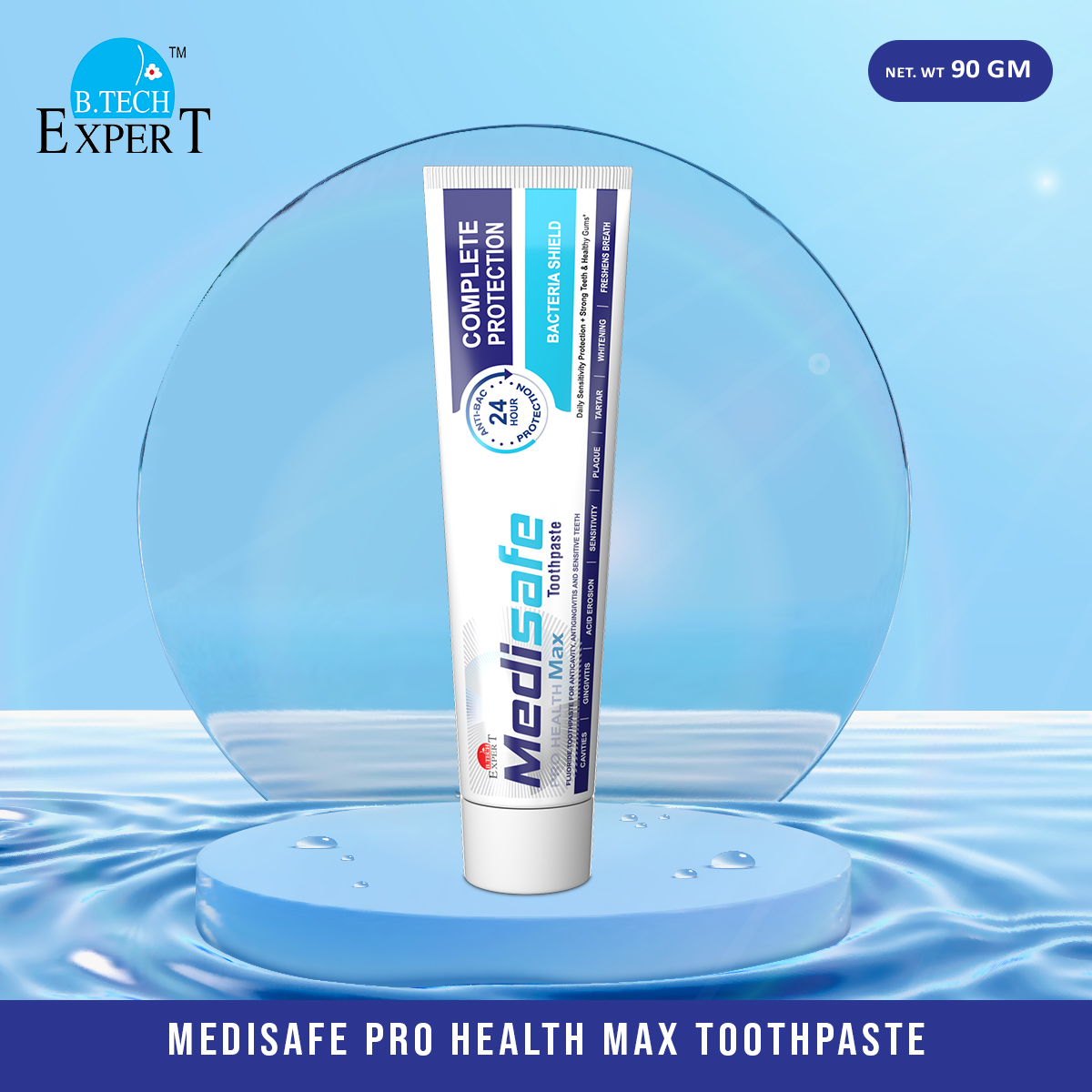 Picture of Medisafe Pro Health Max Toothpaste 90gm