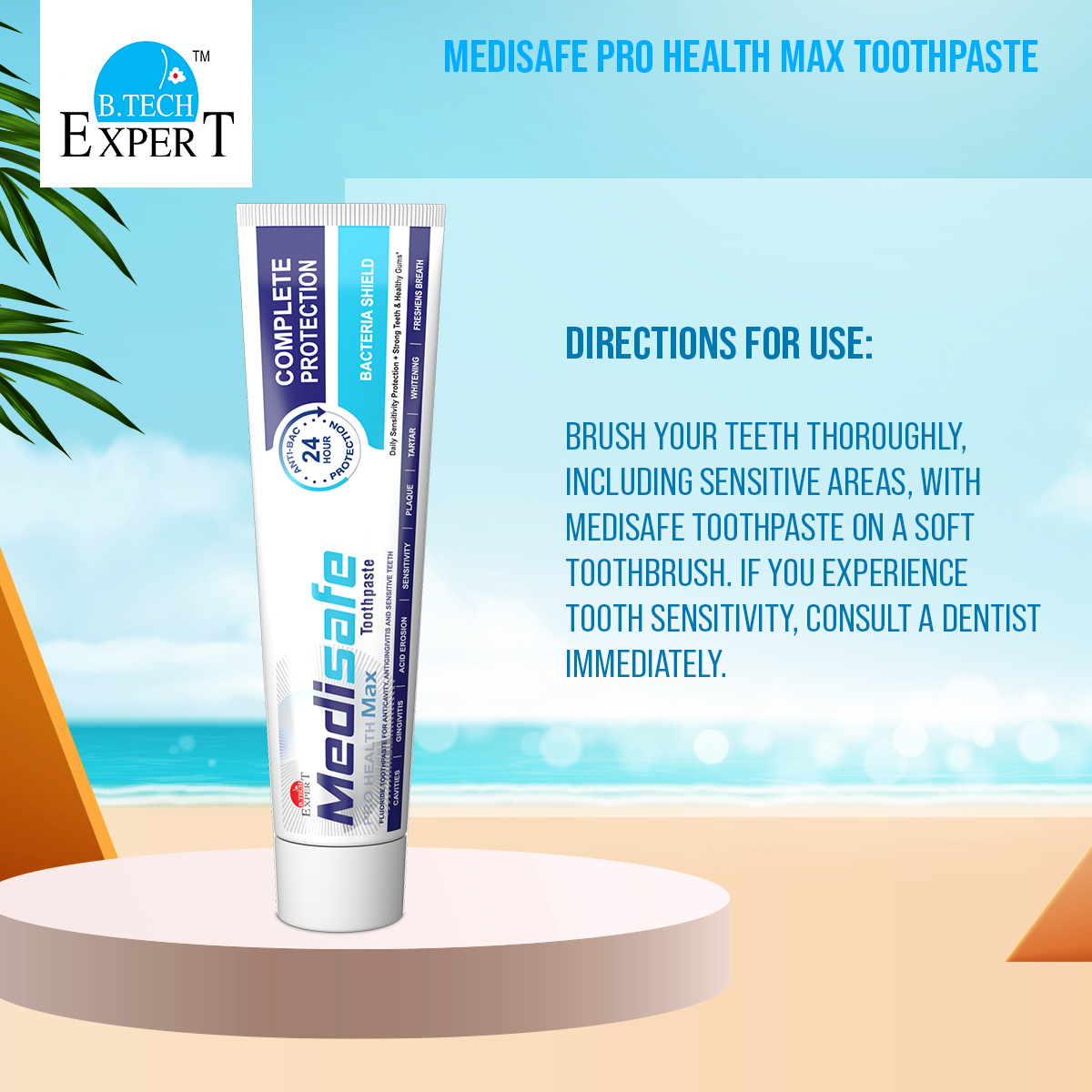 Picture of Medisafe Pro Health Max Toothpaste 90gm