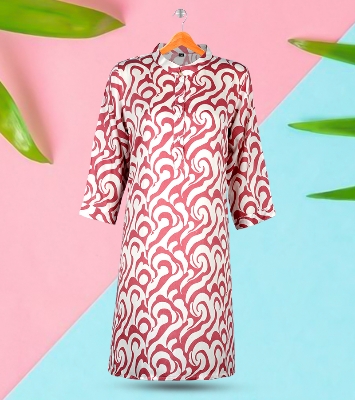 Picture of Dusty Rose Kurti 