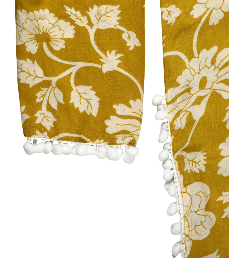 Buy  Golden Yellow Kurti   Online at Best Price