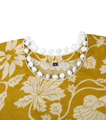 Buy  Golden Yellow Kurti   Online at Best Price