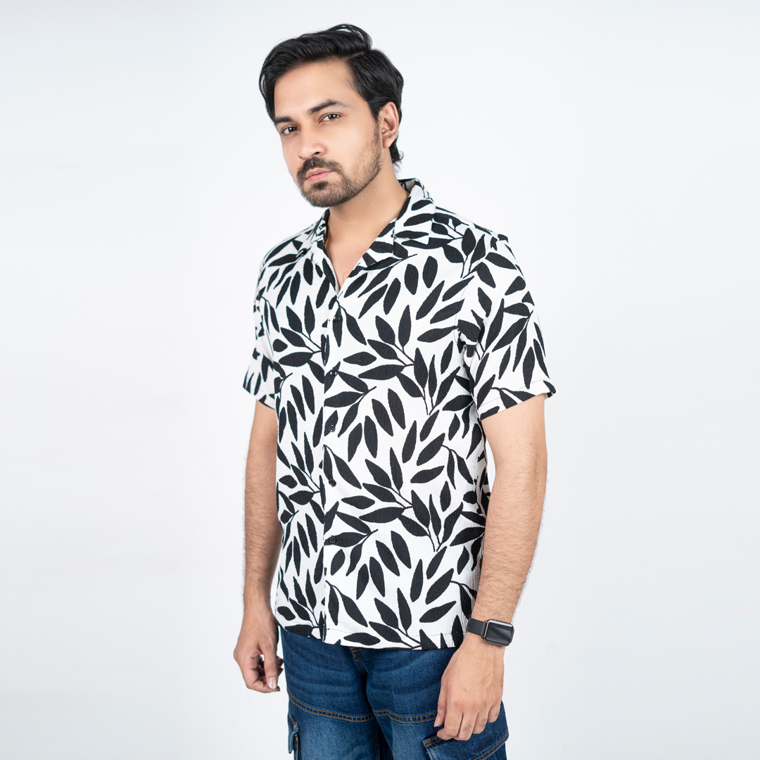 Picture of Havana Collar Crepe Shirt