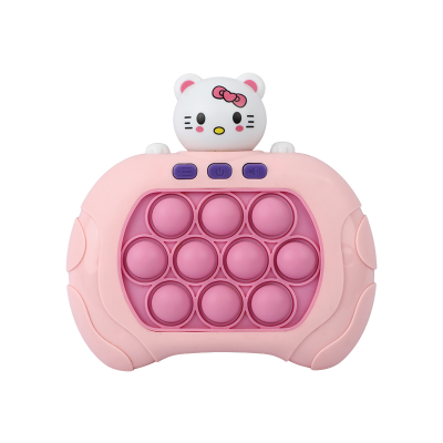 Picture of Pop It Puzzle Game Machine | Electronic Quick Push Fidget Toy | 4-Mode Handheld Pop It Game | Light & Sound Sensory Pop It | Perfect for Brain Training & Stress Relief- 1piece