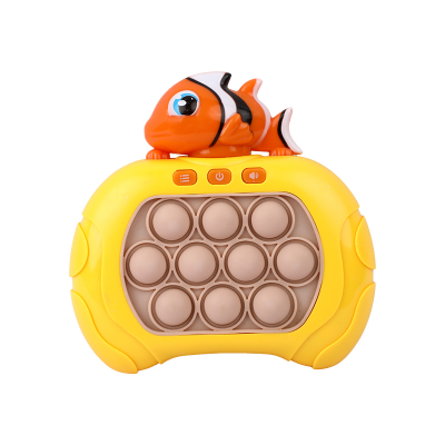 Picture of Pop It Puzzle Game Machine | Electronic Quick Push Fidget Toy | 4-Mode Handheld Pop It Game | Light & Sound Sensory Pop It | Perfect for Brain Training & Stress Relief- 1piece