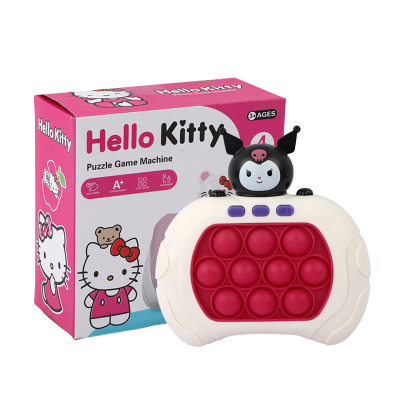 Picture of Pop It Puzzle Game Machine | Electronic Quick Push Fidget Toy | 4-Mode Handheld Pop It Game | Light & Sound Sensory Pop It | Perfect for Brain Training & Stress Relief- 1piece