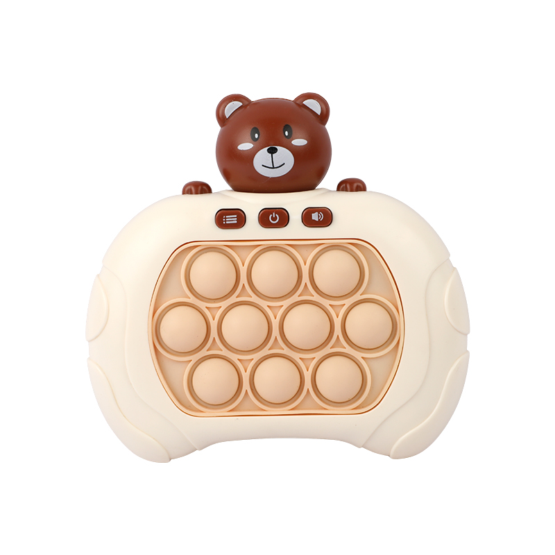 Picture of Pop It Puzzle Game Machine | Electronic Quick Push Fidget Toy | 4-Mode Handheld Pop It Game | Light & Sound Sensory Pop It | Perfect for Brain Training & Stress Relief- 1piece