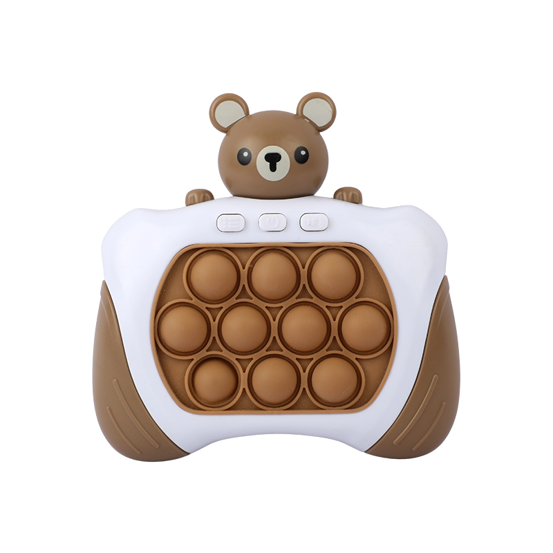 Picture of Pop It Puzzle Game Machine | Electronic Quick Push Fidget Toy | 4-Mode Handheld Pop It Game | Light & Sound Sensory Pop It | Perfect for Brain Training & Stress Relief- 1piece