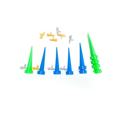 Picture of 10  Pcs Self Watering Spike Indoor home garden PVC Automatic Plant Flower drip irrigation system