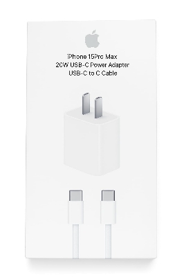 Picture of For iphone 15pro/ 15 max pro/ Iphone 16pro / 16 pro max 20W PD Premium quality Fast Charger Adapter with Type.c to..type c Cable