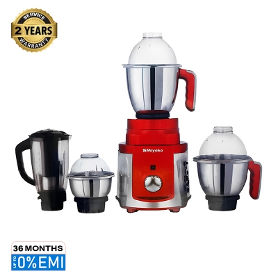 Picture of Miyako 2200W 4 in 1 Blender & Mixer Grinder STEELO 2 HP Heavy Duty Motor