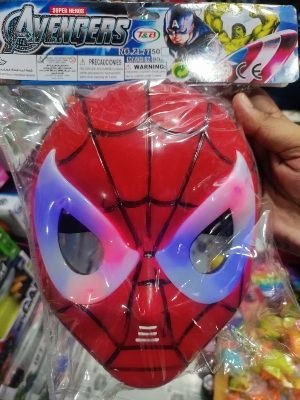 Picture of Spider Man Mask LED Light Spider Mask For Kids Superhero mask