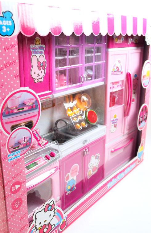 Picture of Big Hello Kitty Modern Kitchen Set , Baby girls kids love home kitchen