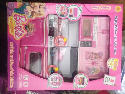 Picture of Big Hello Kitty Modern Kitchen Set , Baby girls kids love home kitchen