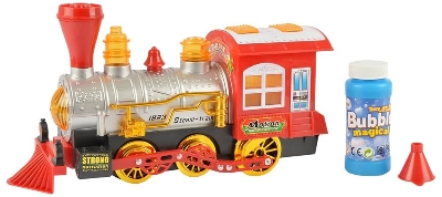 Picture of Happy Papa Motion Train Bubble Dispenser Train, Multi Function, Light, Sound and Movement Sensor Wheels . Kids  Train toy Big Size.