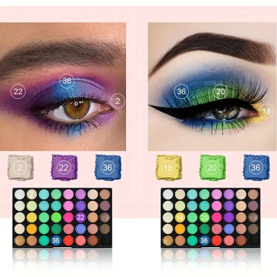 Picture of 120 colour LONDON TROPICAL CARNIVAL (EYESHADOW) FOR BEAUTYFUL WOMAN BRAND