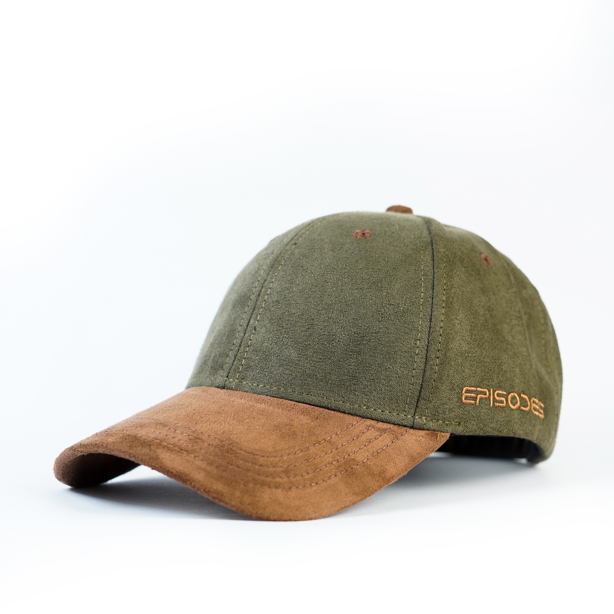 Episodes Olive Solid Contrast Suede Cap EPISODES WORLDonline shop bangladeshothoba.com
