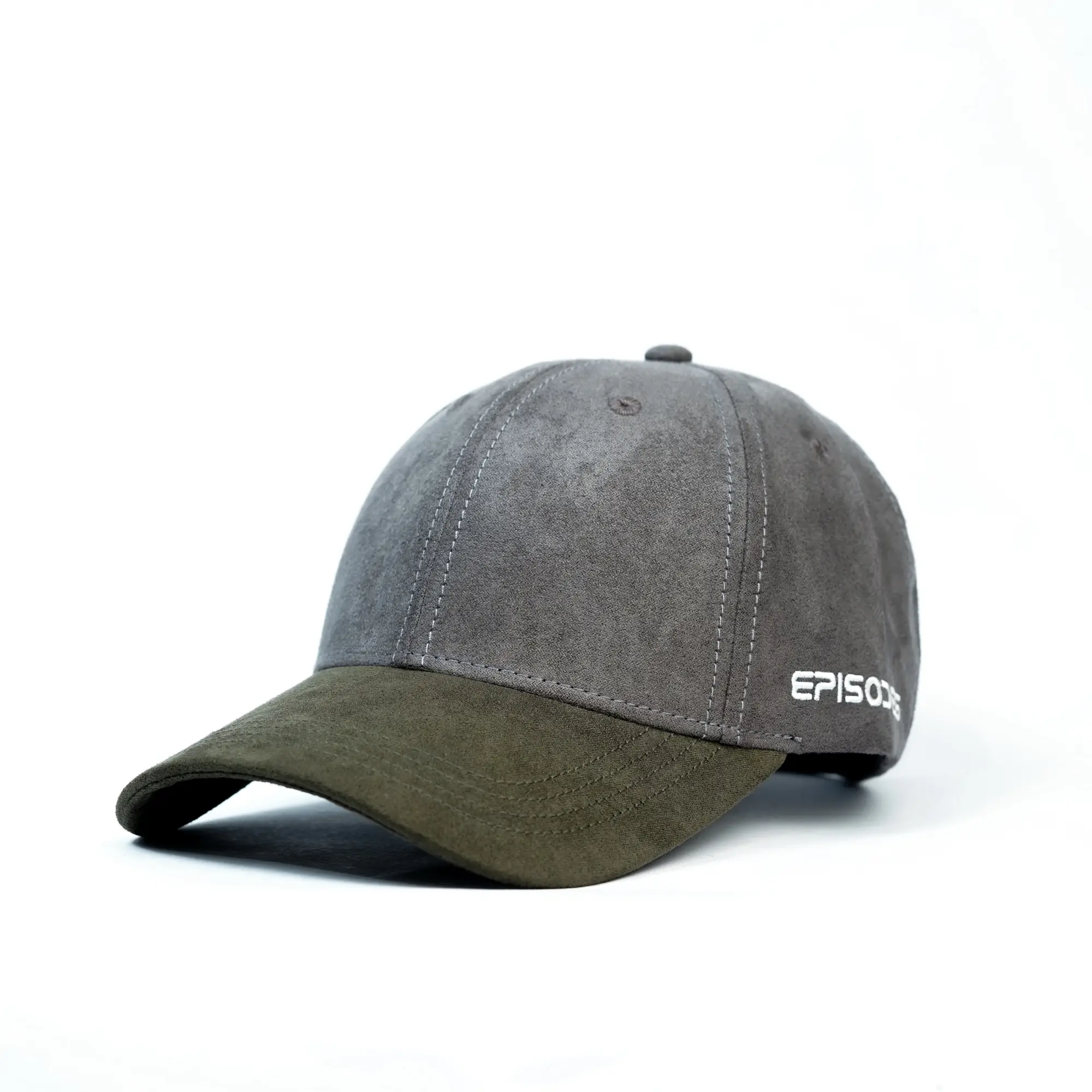 Episodes Grey Dual Solid Suede Cap EPISODES WORLDonline shop bangladeshothoba.com