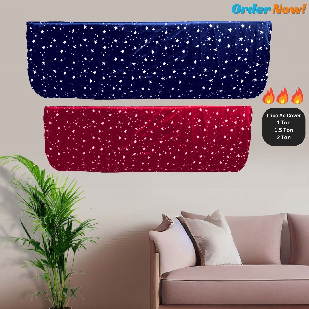 Picture of Dustproof AC Cover For 1 Ton, 1.5 Ton, 2 Ton Printed 1.5 Ton Ac Cover Star Printed 2 Ton Ac Cover