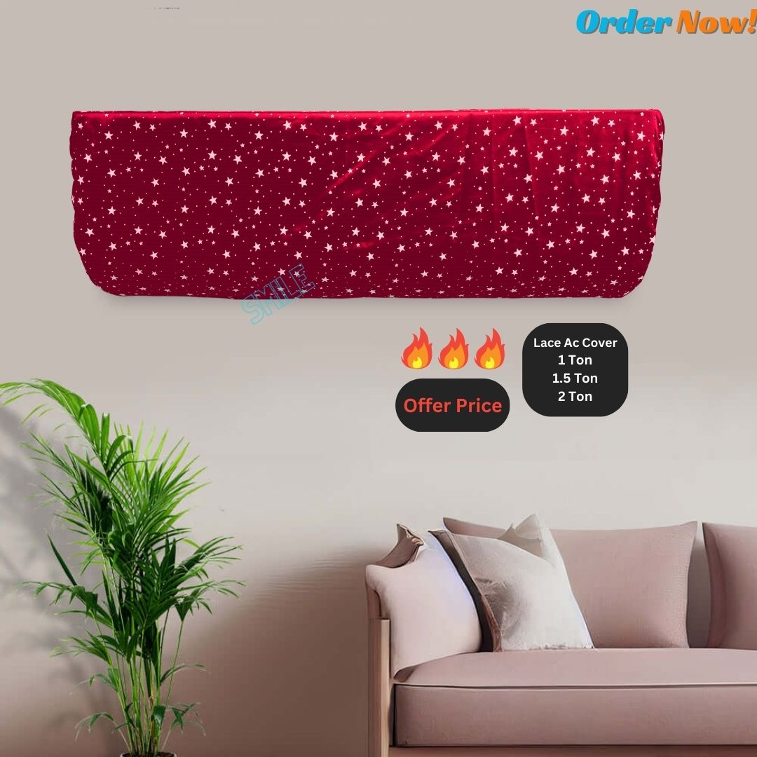 Picture of Dustproof AC Cover For 1 Ton, 1.5 Ton, 2 Ton Printed 1.5 Ton Ac Cover Star Printed 2 Ton Ac Cover