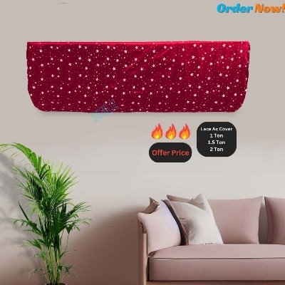 Picture of Dustproof AC Cover For 1 Ton, 1.5 Ton, 2 Ton Printed 1.5 Ton Ac Cover Star Printed 2 Ton Ac Cover