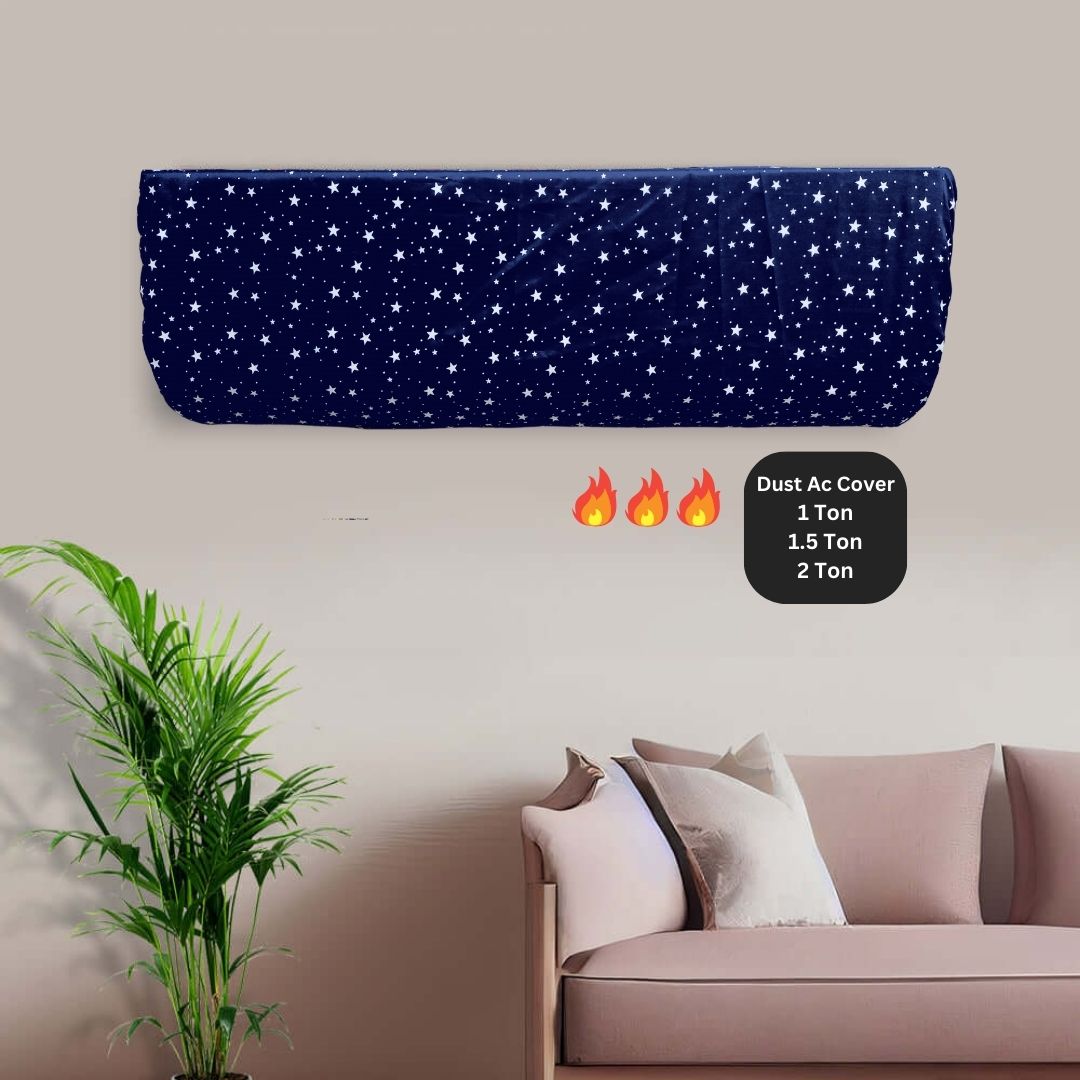 Picture of Dustproof AC Cover For 1 Ton, 1.5 Ton, 2 Ton Printed 1.5 Ton Ac Cover Star Printed 2 Ton Ac Cover