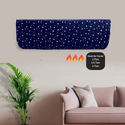 Picture of Dustproof AC Cover For 1 Ton, 1.5 Ton, 2 Ton Printed 1.5 Ton Ac Cover Star Printed 2 Ton Ac Cover