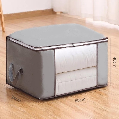 Picture of 2Pcs Winter Cloths Storage Organizer Bags. Blankets Cover, Cloth Organizer, Winter Storage Organizer. (SB 03)