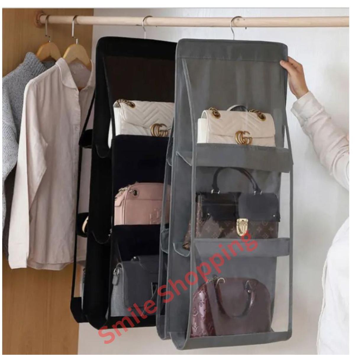 Picture of 6 Pocket Premium Quality Bag Organizer, Hanging  Bag Storage Organizer