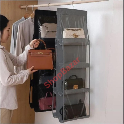 Picture of 8 Pocket Premium Quality Bag Organizer, Hanging  Bag Storage Organizer