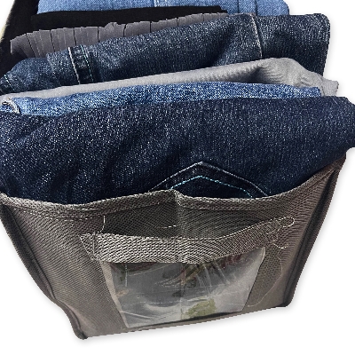 Picture of Foldable Cloth Organizer Box, 3 Pcs Cloth Storage Organizer Box