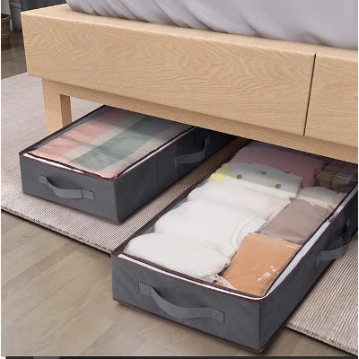 Picture of Extra Large Capacity Cloth Organizer, 40*17*6 Inch Underbred Cloth Storage Organizer