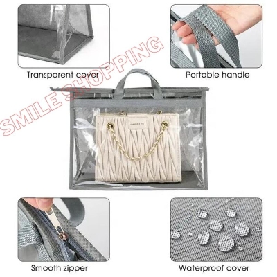 Picture of L Size Handbag Storage Bag, Handbag Organizer  Dustproof Premium Quality Handbag Storage Organizer.
