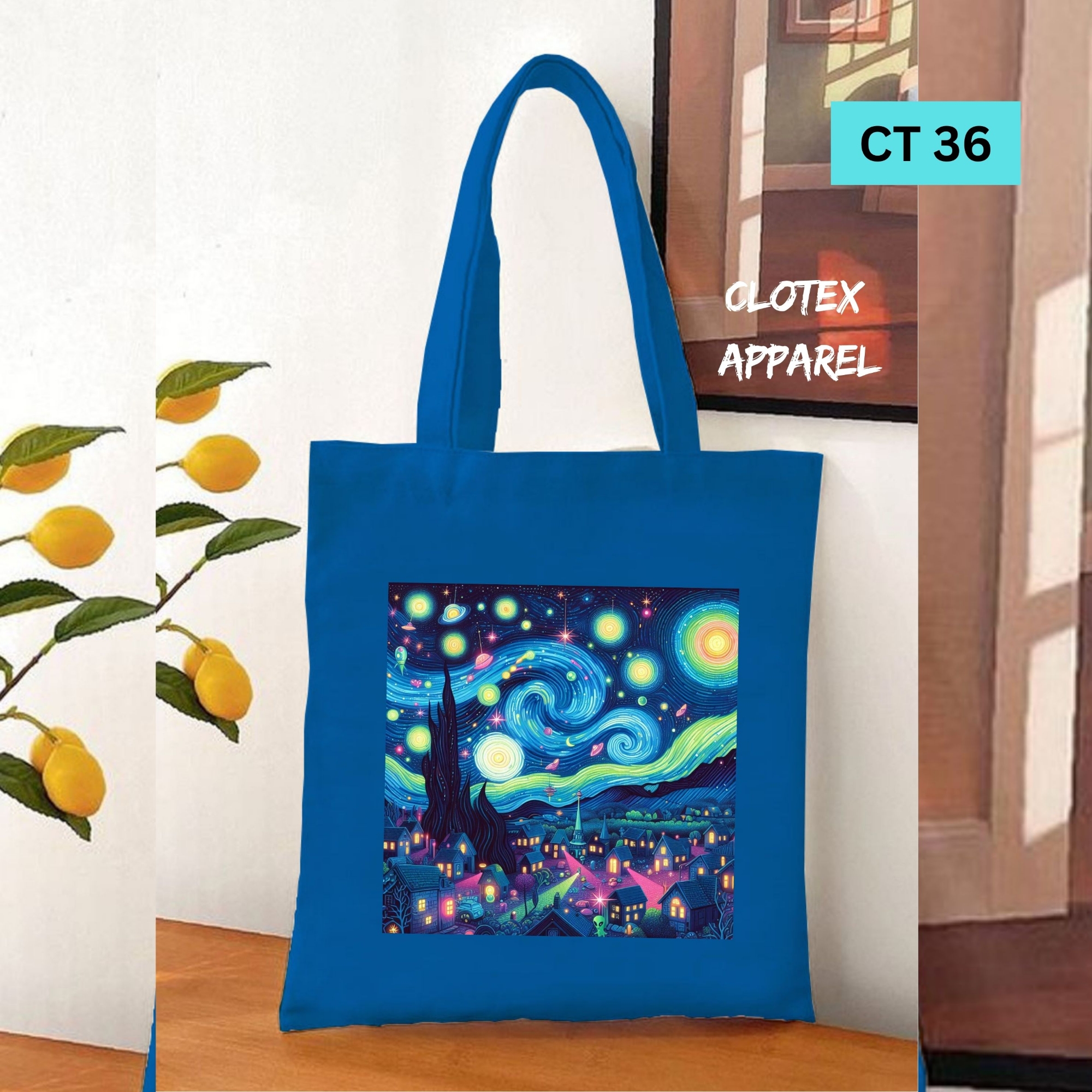 Picture of Smile Canvas Tote Bag Women Empowerment Designed Cotton Canvas Tote Bag With Zipper for Women Girls  Ladies Everyday Daily Useable Fashionable Hand Shoulder Bag For School College University Students (CT 36)