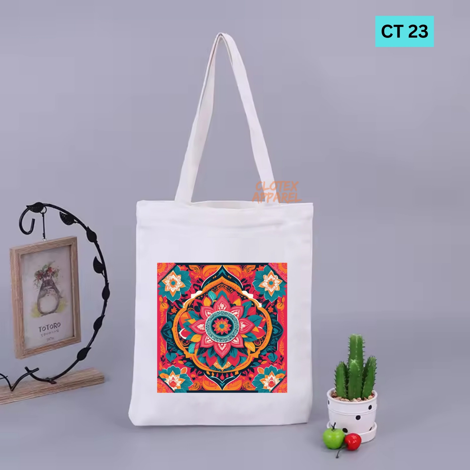Picture of Smilw Canvas Tote Bag Women Empowerment Designed Cotton Canvas Tote Bag With Zipper for Women Girls  Ladies Everyday Daily Useable Fashionable Hand Shoulder Bag For School College University Students (CT 23)