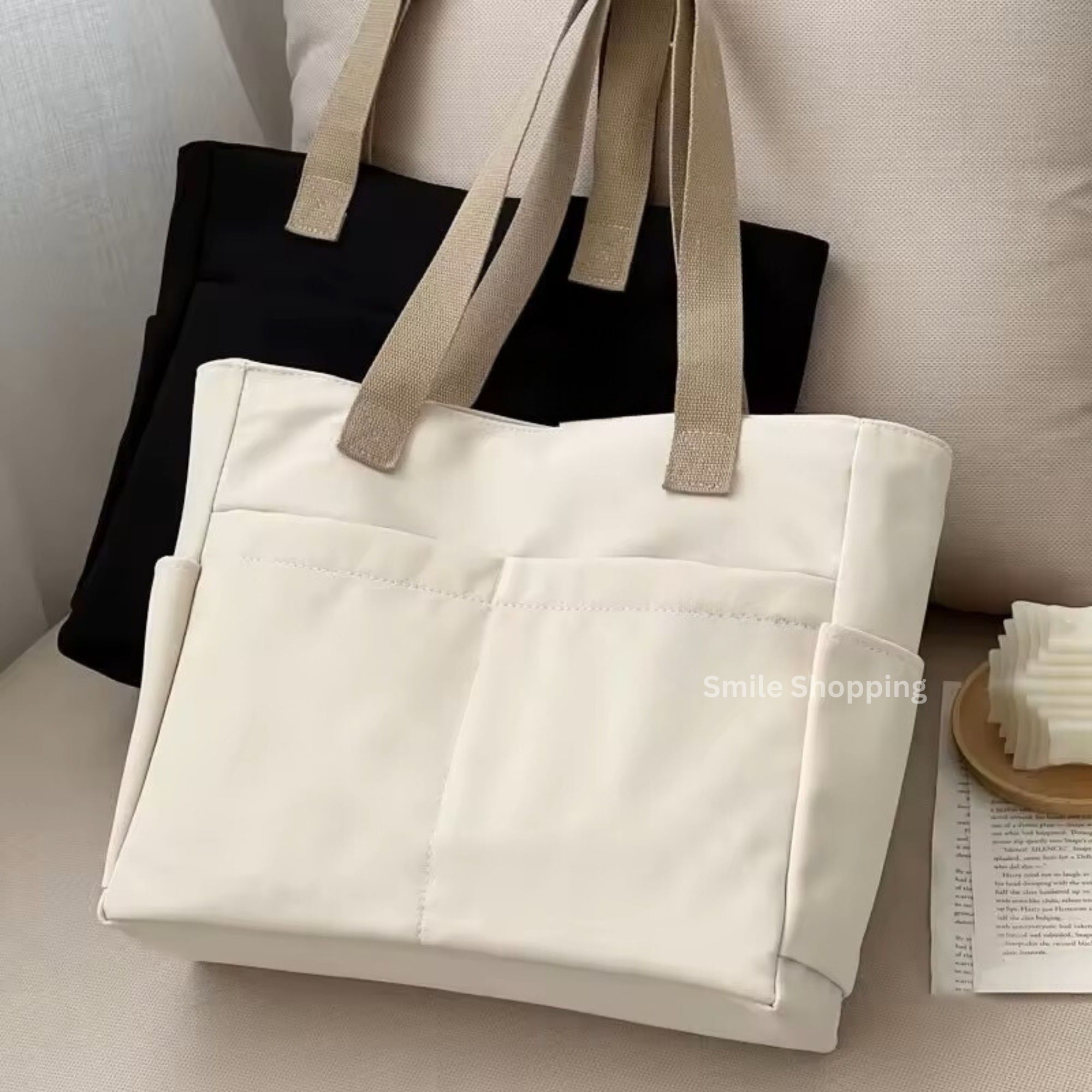 Picture of Casual Bags Tote Bag Shoulder Bag Lady Purse for Women Girl Versatile Trendy Bags Large Capacity Shoulder Tote Bag FSB 16