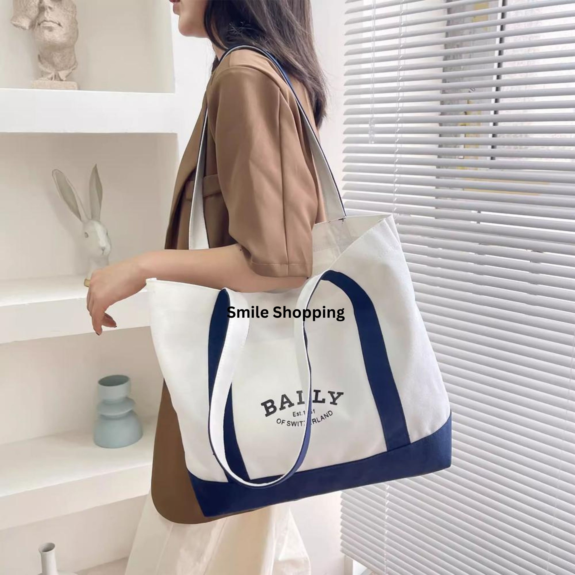 Picture of Large Canvas Tote Bag for Women Tote Handbags Hobo Bags Ladies Shoulder Bag Purses and Handbag (FSB 17)