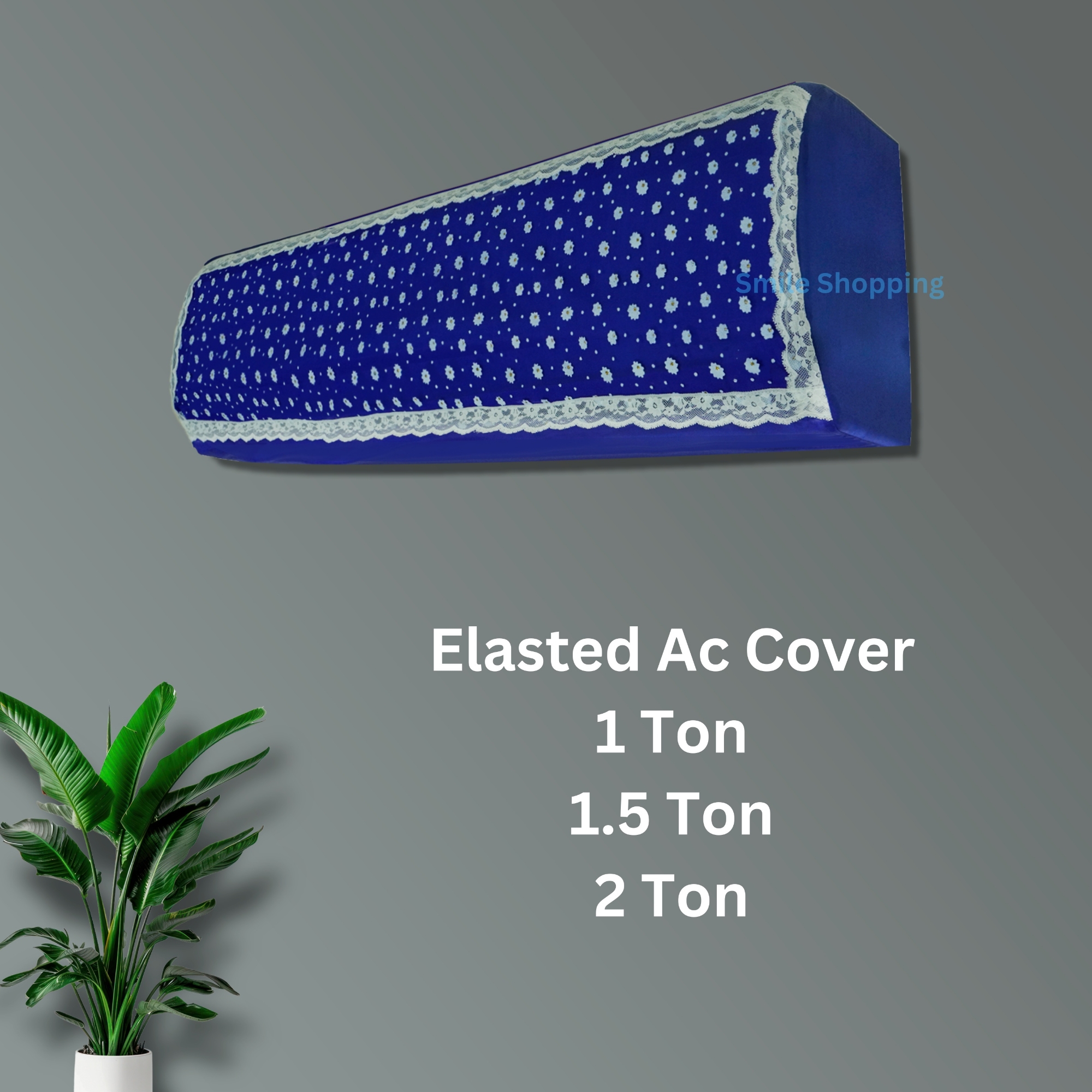 Picture of Beautiful Designed Ac Cover Dustproof New Lace Ac Cover For 1 Ton, 1.5 Ton Ac Cover, 2 Ton Ac Cover NAC03