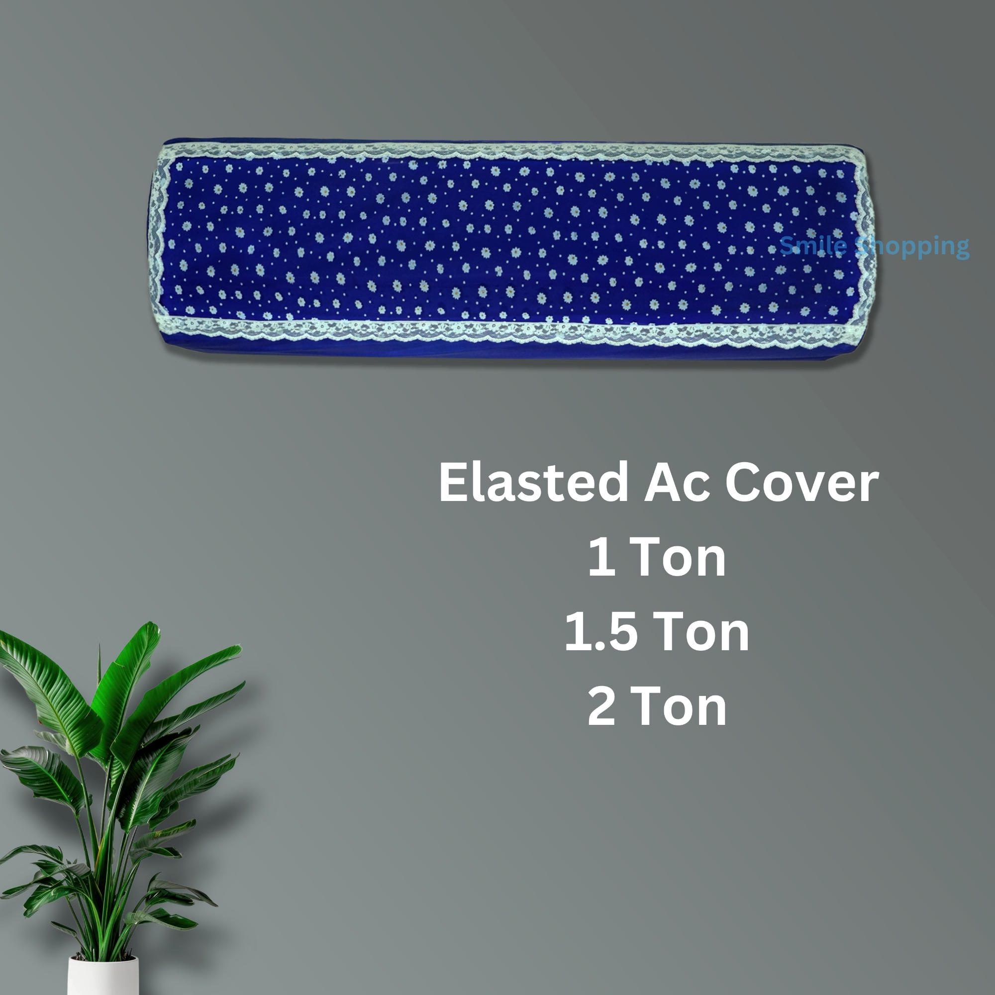 Picture of Beautiful Designed Ac Cover Dustproof New Lace Ac Cover For 1 Ton, 1.5 Ton Ac Cover, 2 Ton Ac Cover NAC03