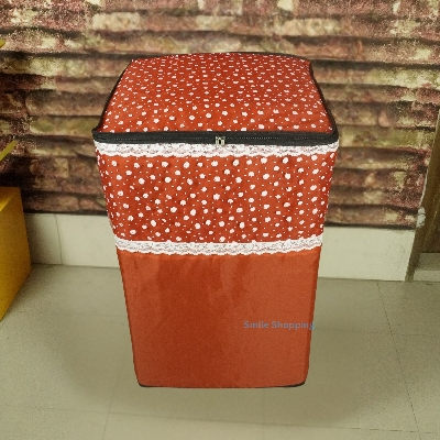 Picture of Wonderful Designed (15-16Kg) Washing Machine Cover, Top Loading Premium lace Washing Machine Cover (WMC-02)