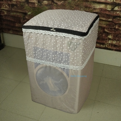 Picture of Wonderful Designed (15-16Kg) Washing Machine Cover, Top Loading Premium lace Washing Machine Cover (WMC-02)