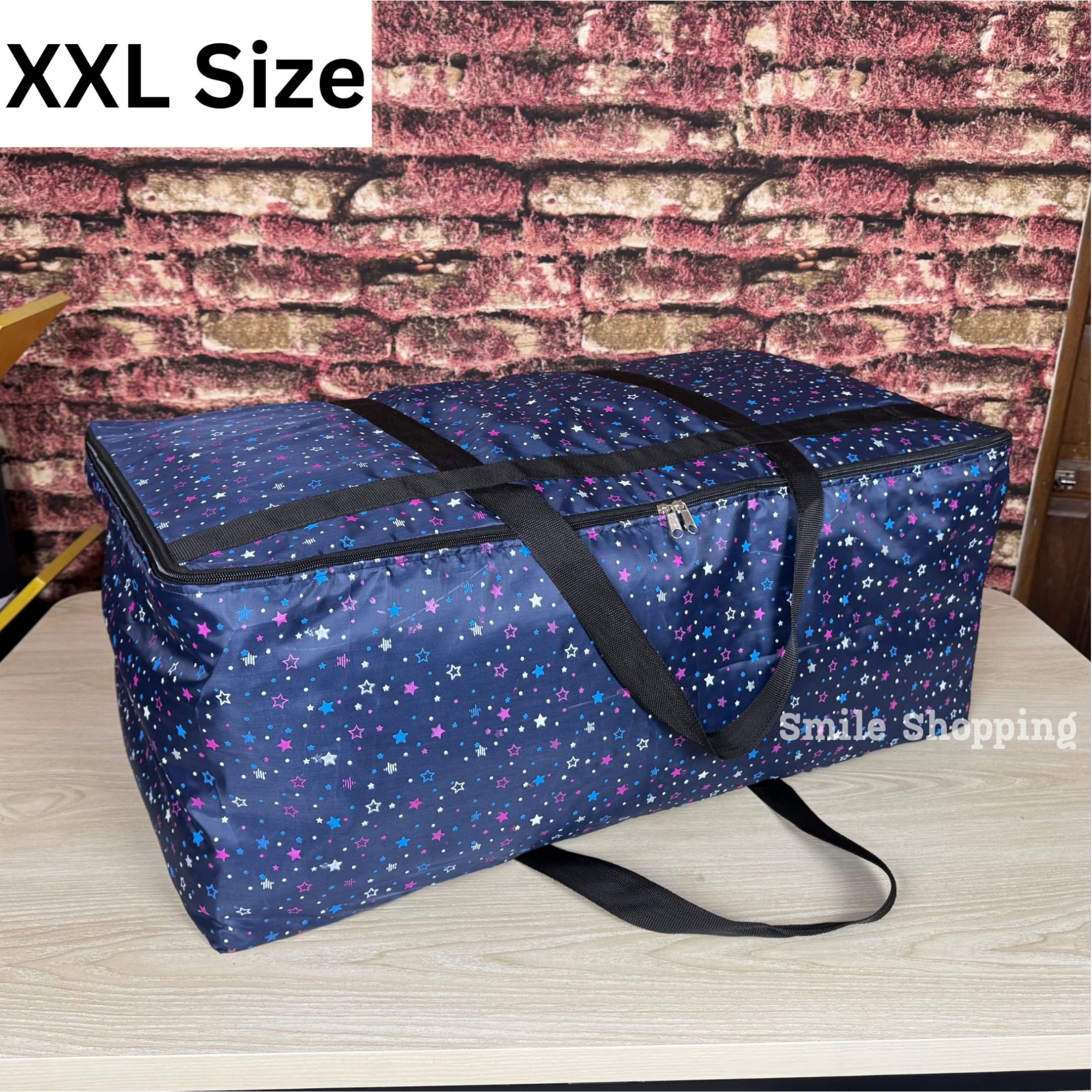 Picture of Navy Multi Star Best Quality Star Printed Storage & Travel Bag (SPS&TB)